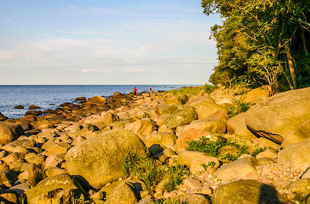 Blocksteinstrand bei Lohme